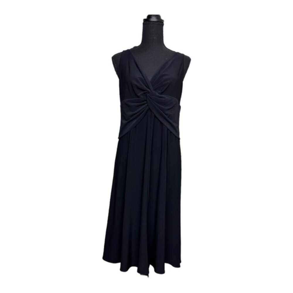 Jones New York Sleeveless Cocktail Dress Black Size 14